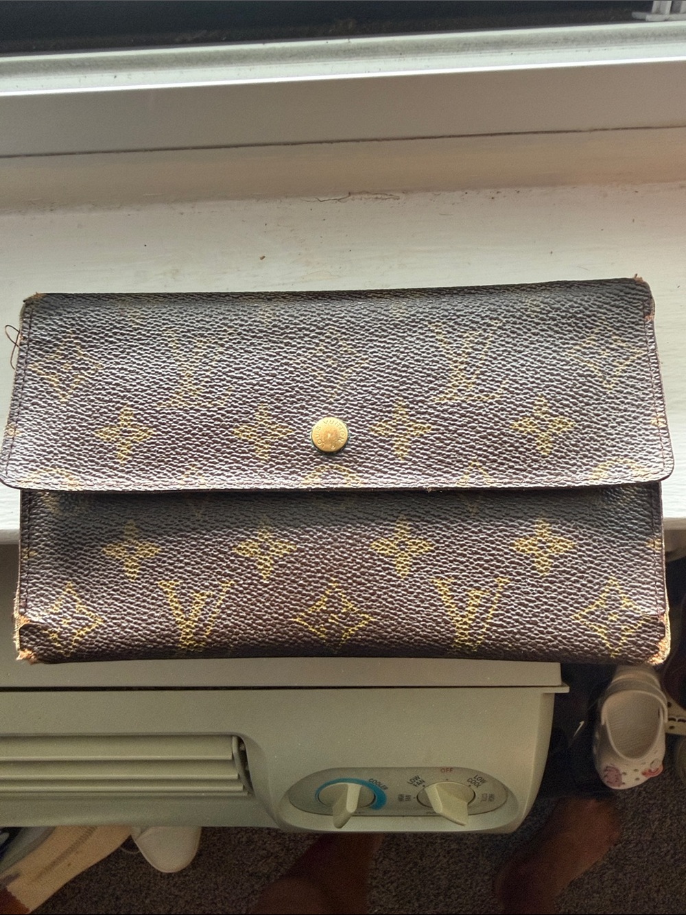 Louis Vuitton Brown Monogram Canvas Wallet